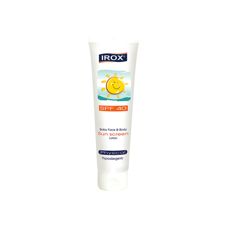 لوسیون ضد آفتاب کودک SPF40 ایروکس 60 میل لیتر