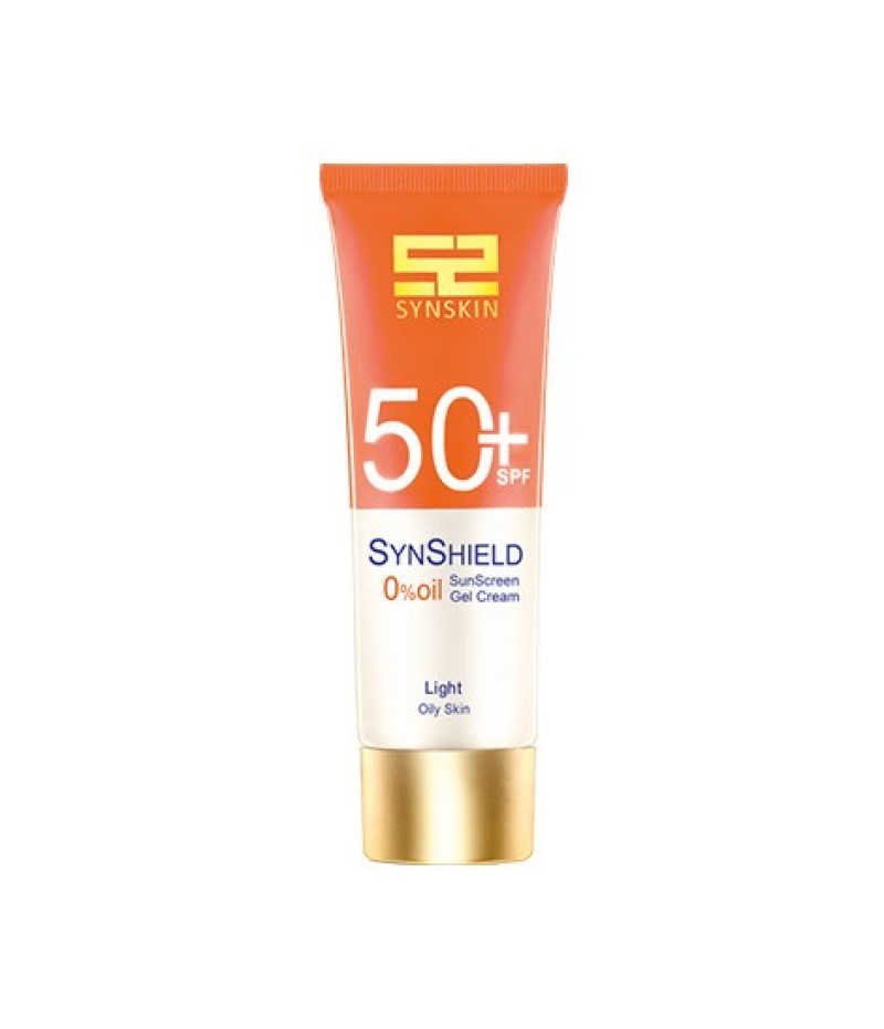 ژل کرم ضد آفتاب SPF50 فاقد چربی رنگی ساین شیلد ساین اسکین 50 میلی لیتر