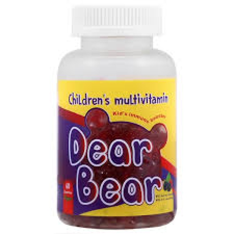 پاستیل خرسی مولتی ویتامین دیر بر بی اس کی 60 عدد