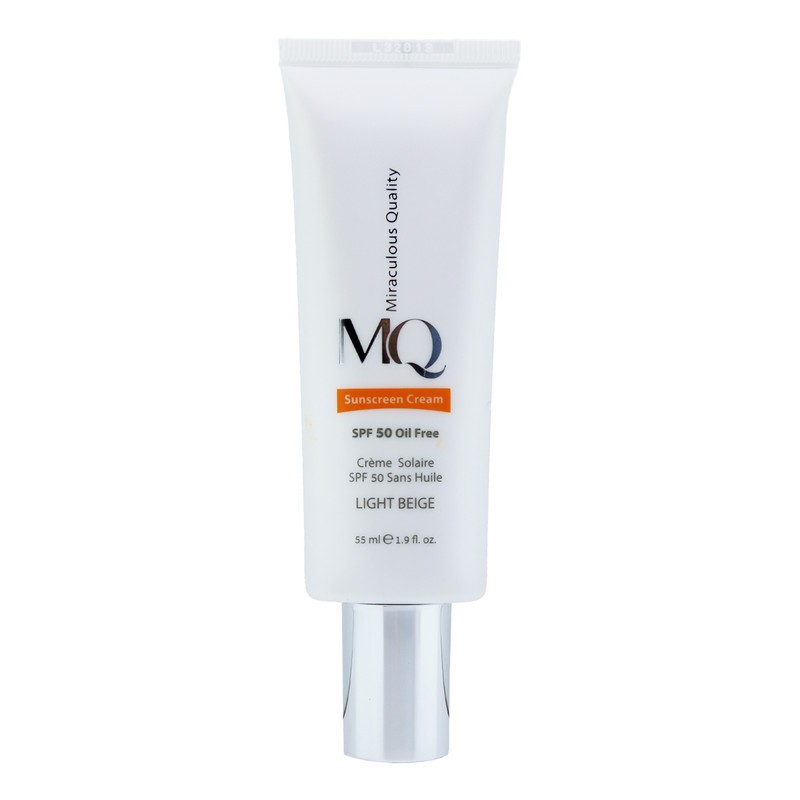کرم ضد آفتاب فاقد چربی SPF50 ام کیو 55 میلی لیتر